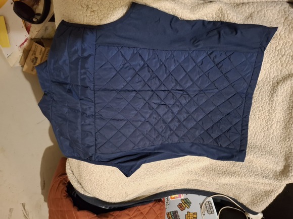 Woman's Simply Southern Warm Vest--Navy Blue--Large NWOT - Picture 1 of 5